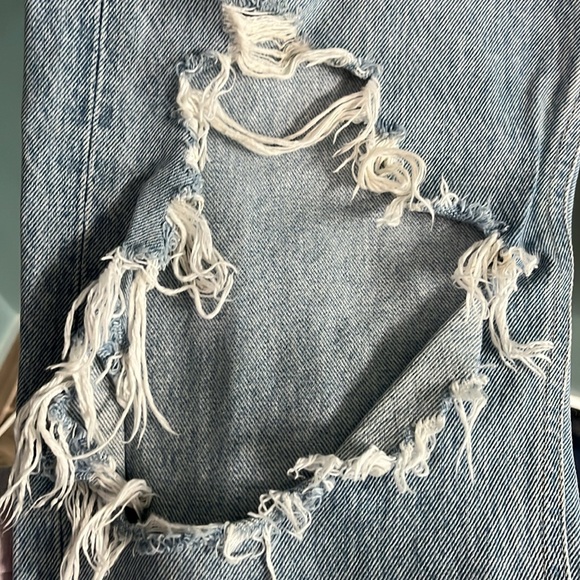 Distressed 90’s mid rise Agolde jeans (27) - Picture 4 of 9